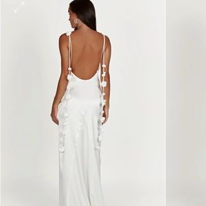 Elenora Rose Gown White